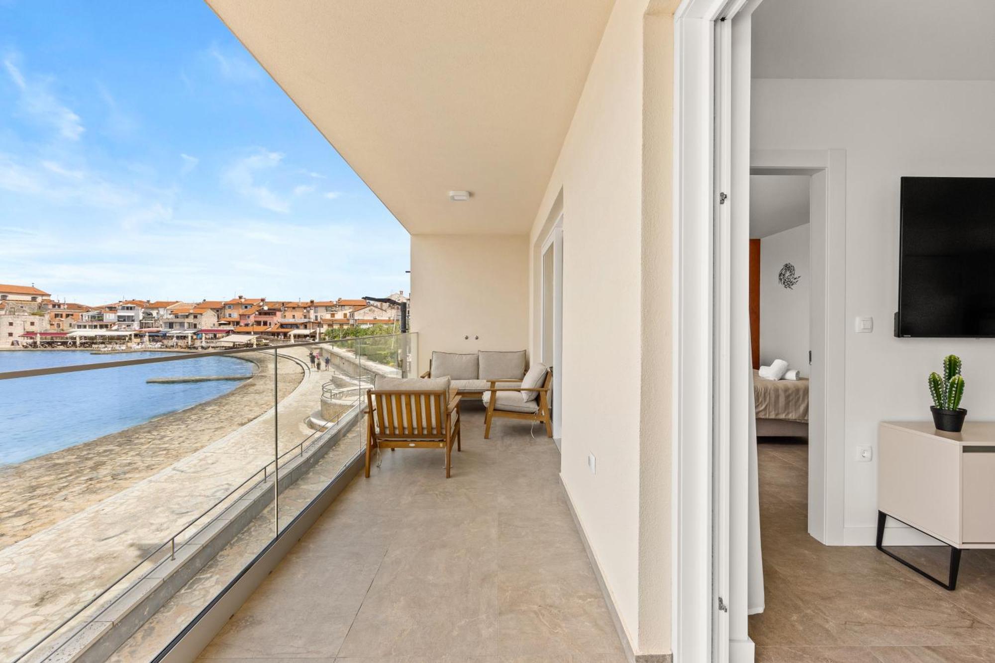 Calypso Residence Umag Bagian luar foto